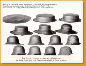 Teilefolge Stahlhelm 1. Weltkrieg